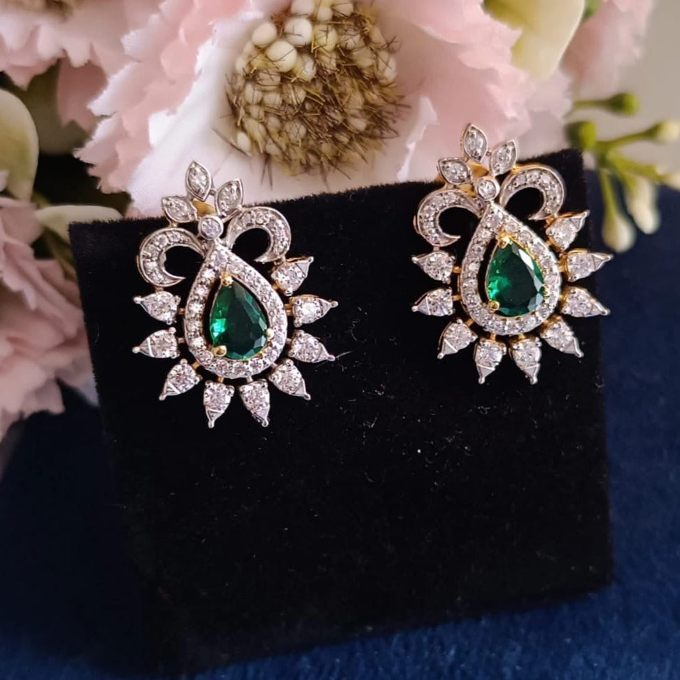 925 Silver Jasmine Earrings