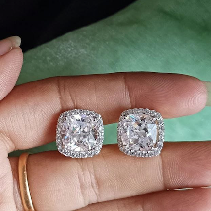 925 Silver Ice Earrings
