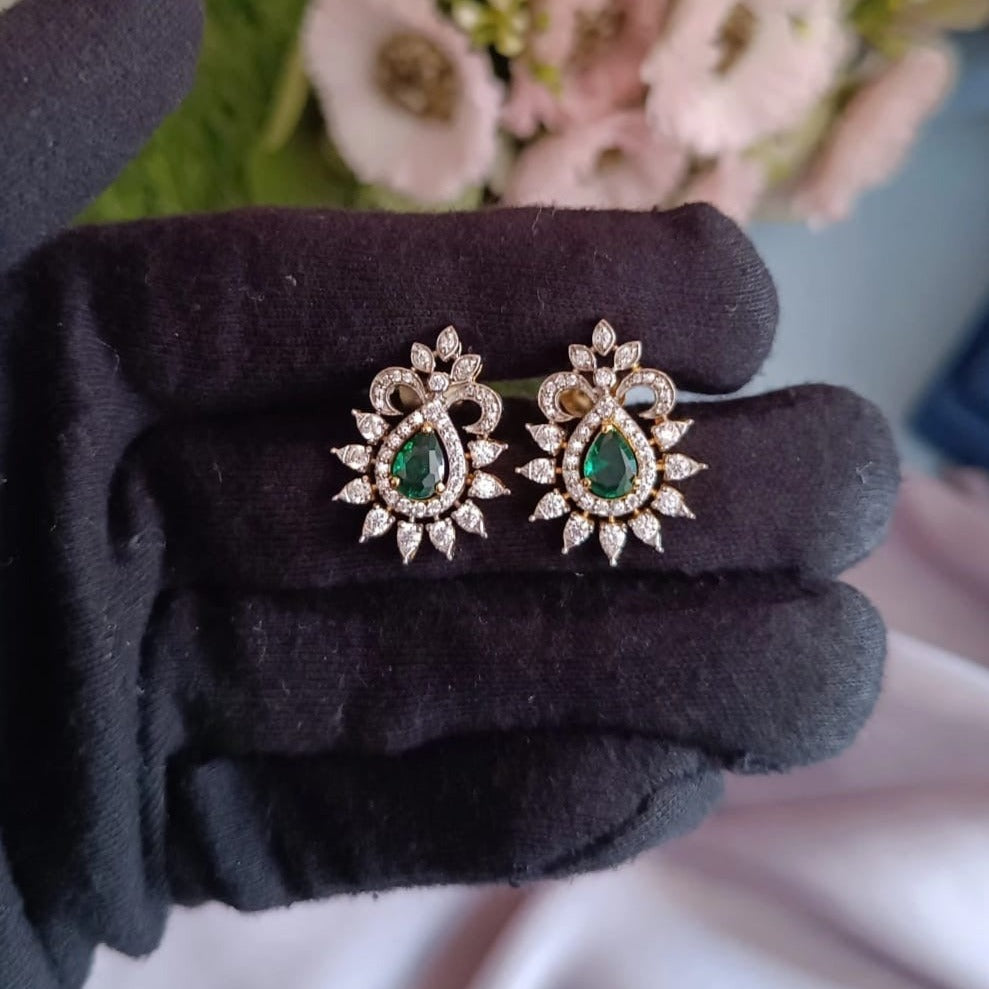 925 Silver Jasmine Earrings