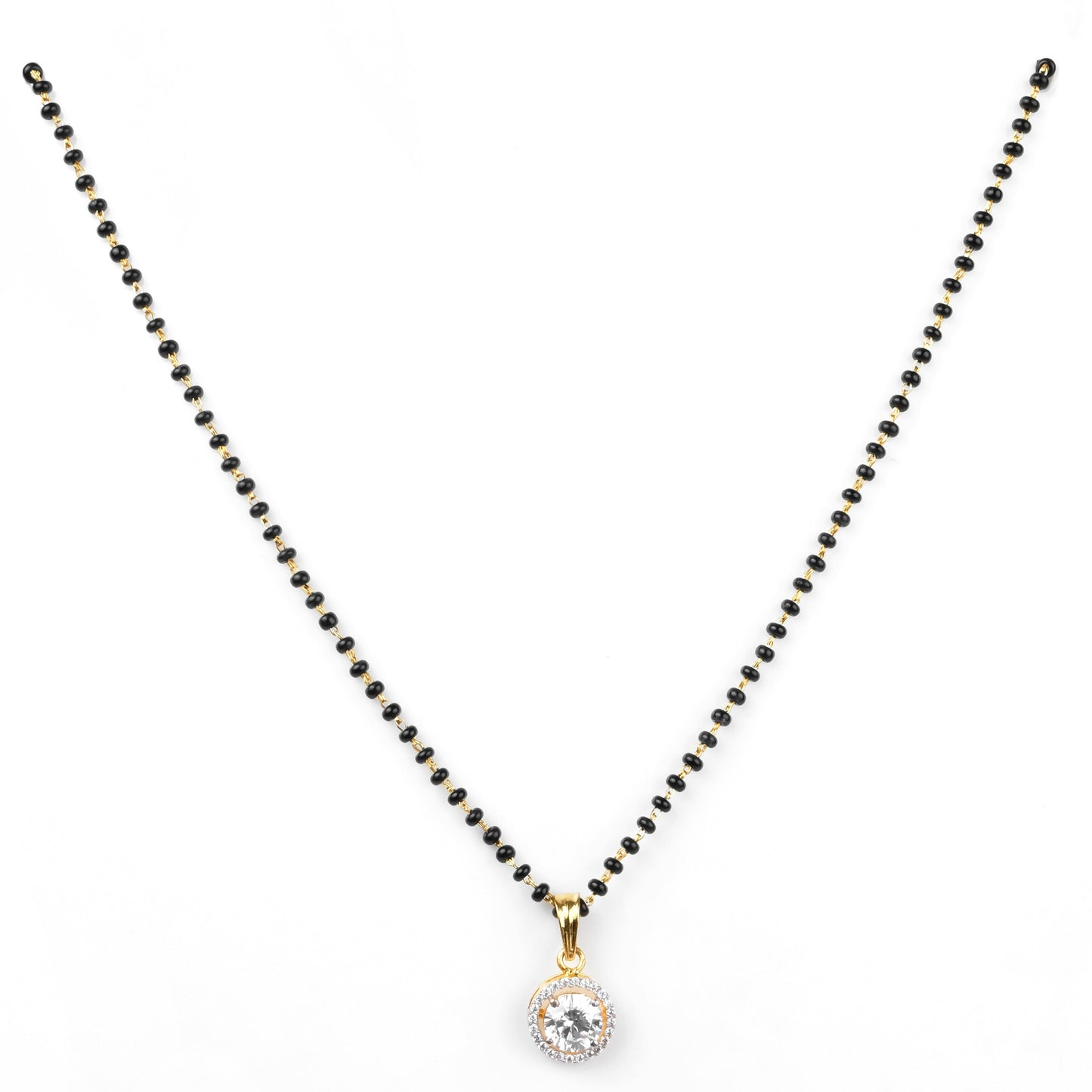 925 Silver Solitaire Mangalsutra