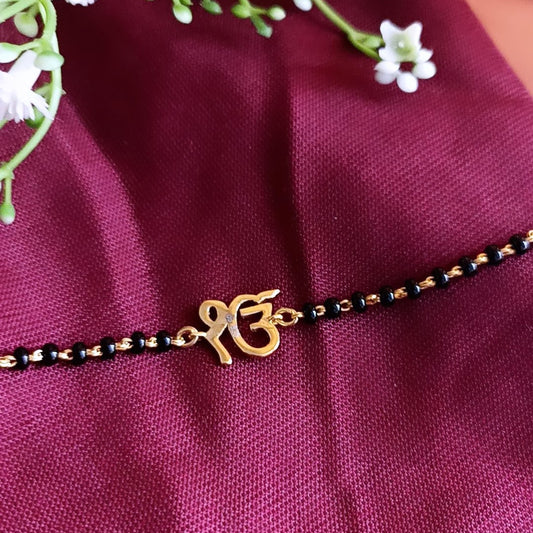 925 Silver Ekomkar Nazariya Bracelet