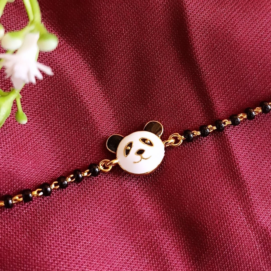 925 Silver Panda Kids Nazariya Bracelet