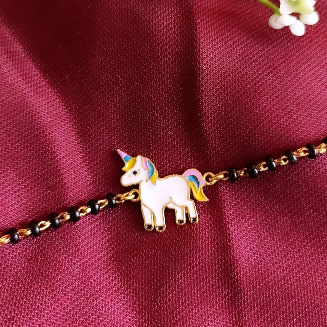 925 Silver Unicorn Kids Nazariya Bracelet