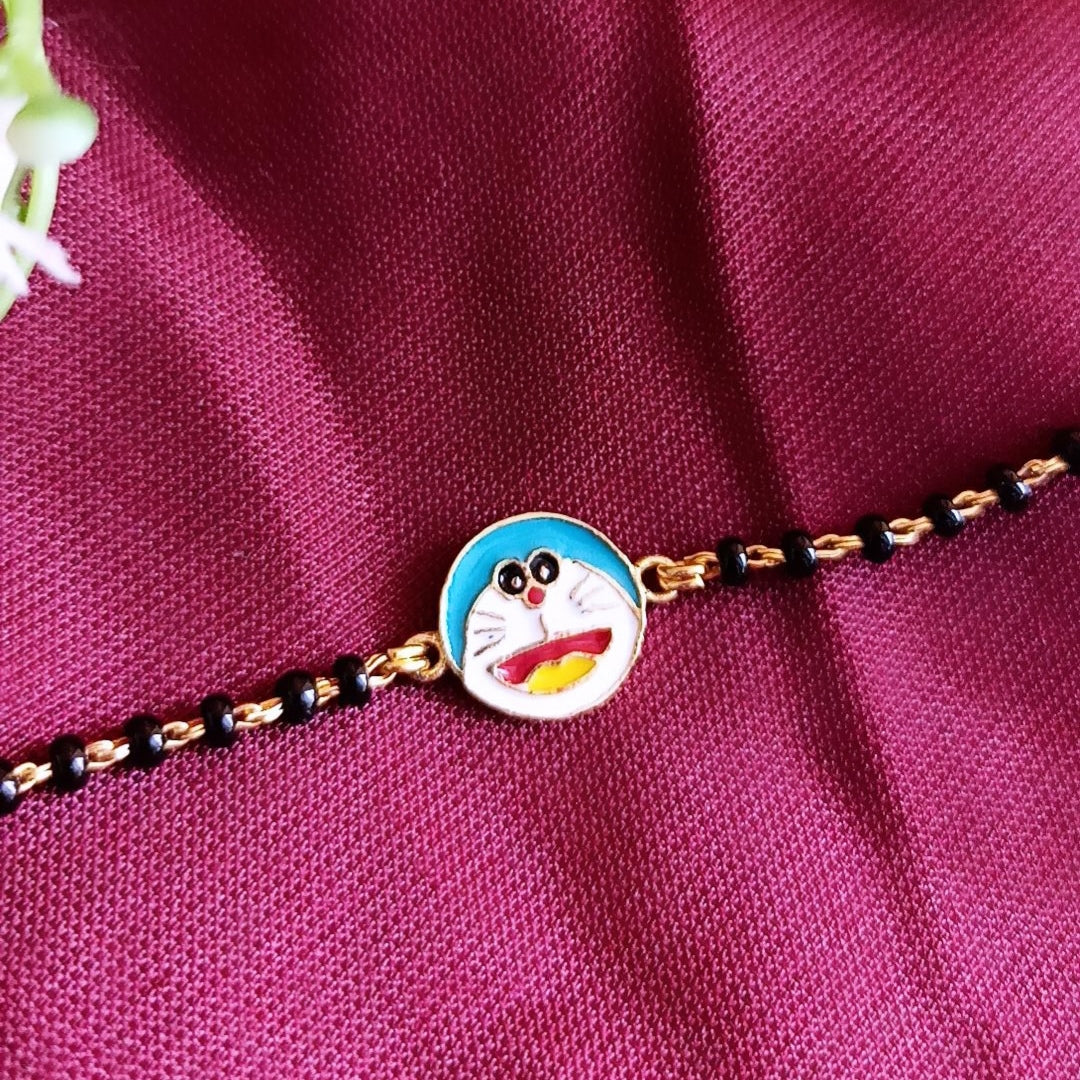 925 Silver Doraemon Nazariya Bracelet