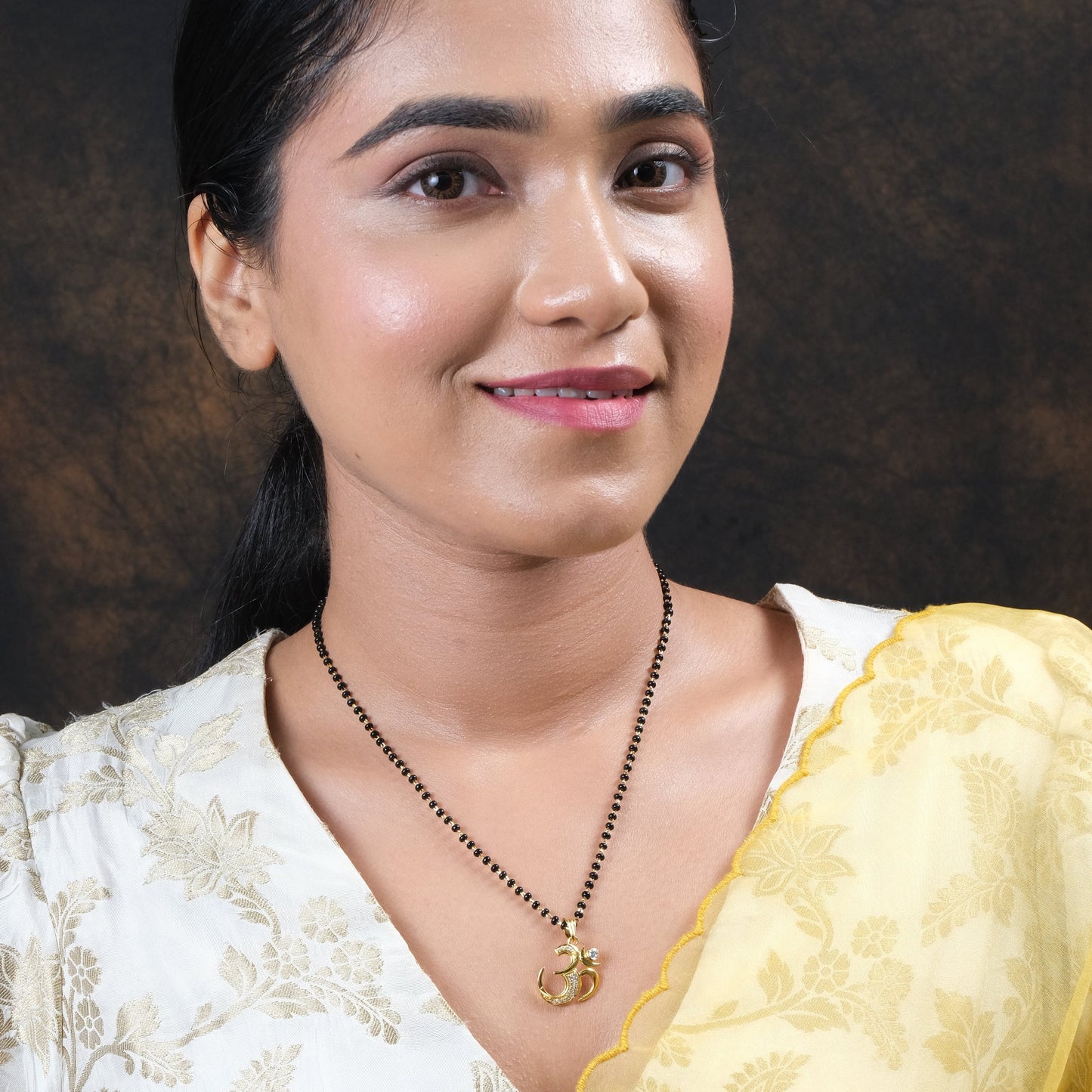 925 Silver Om Mangalsutra