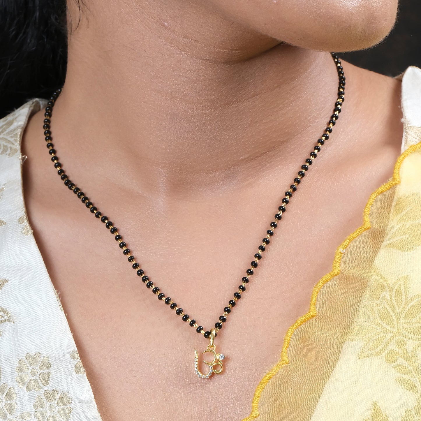 925 Silver Aum Mangalsutra