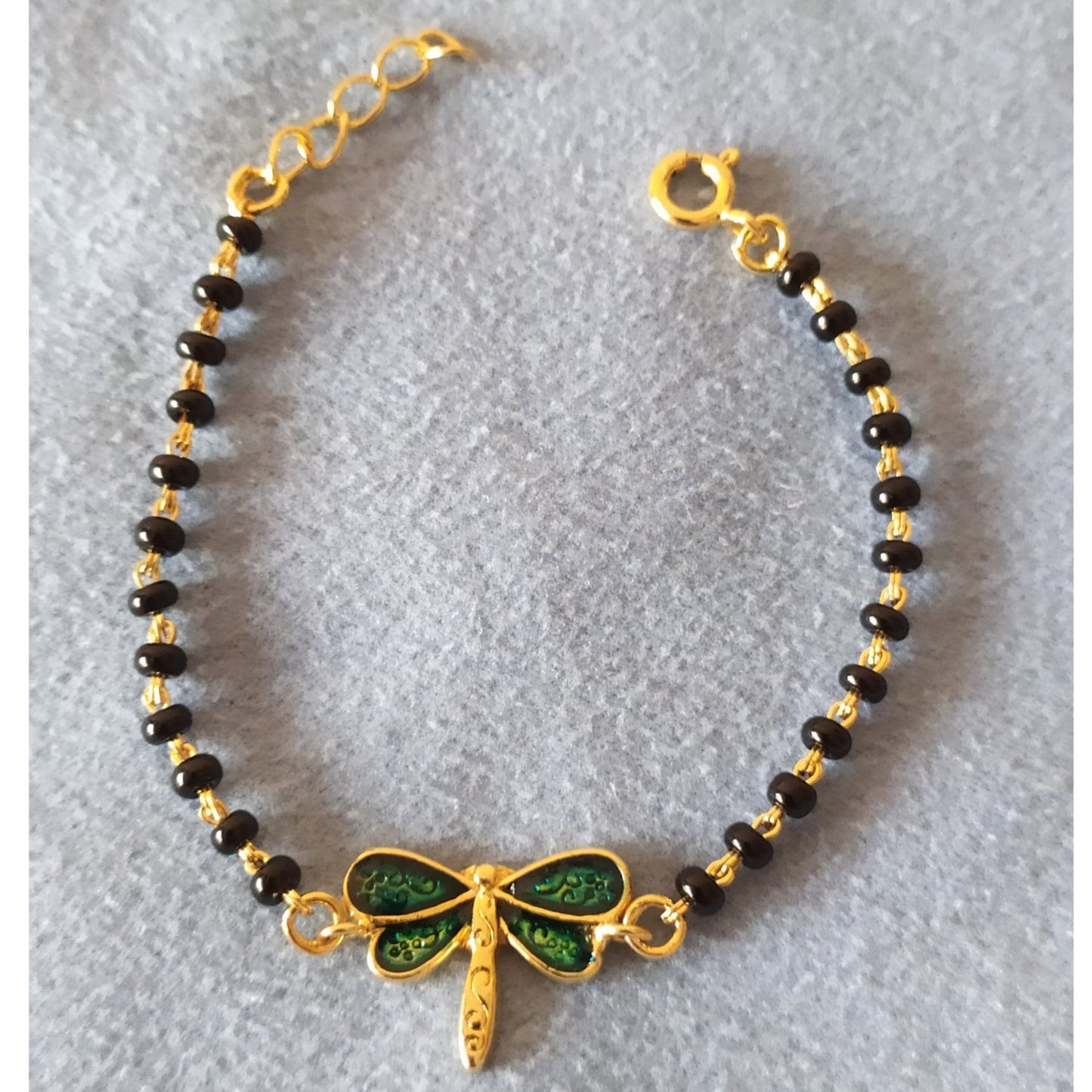 925 Silver Butterfly Kids Nazariya Bracelet