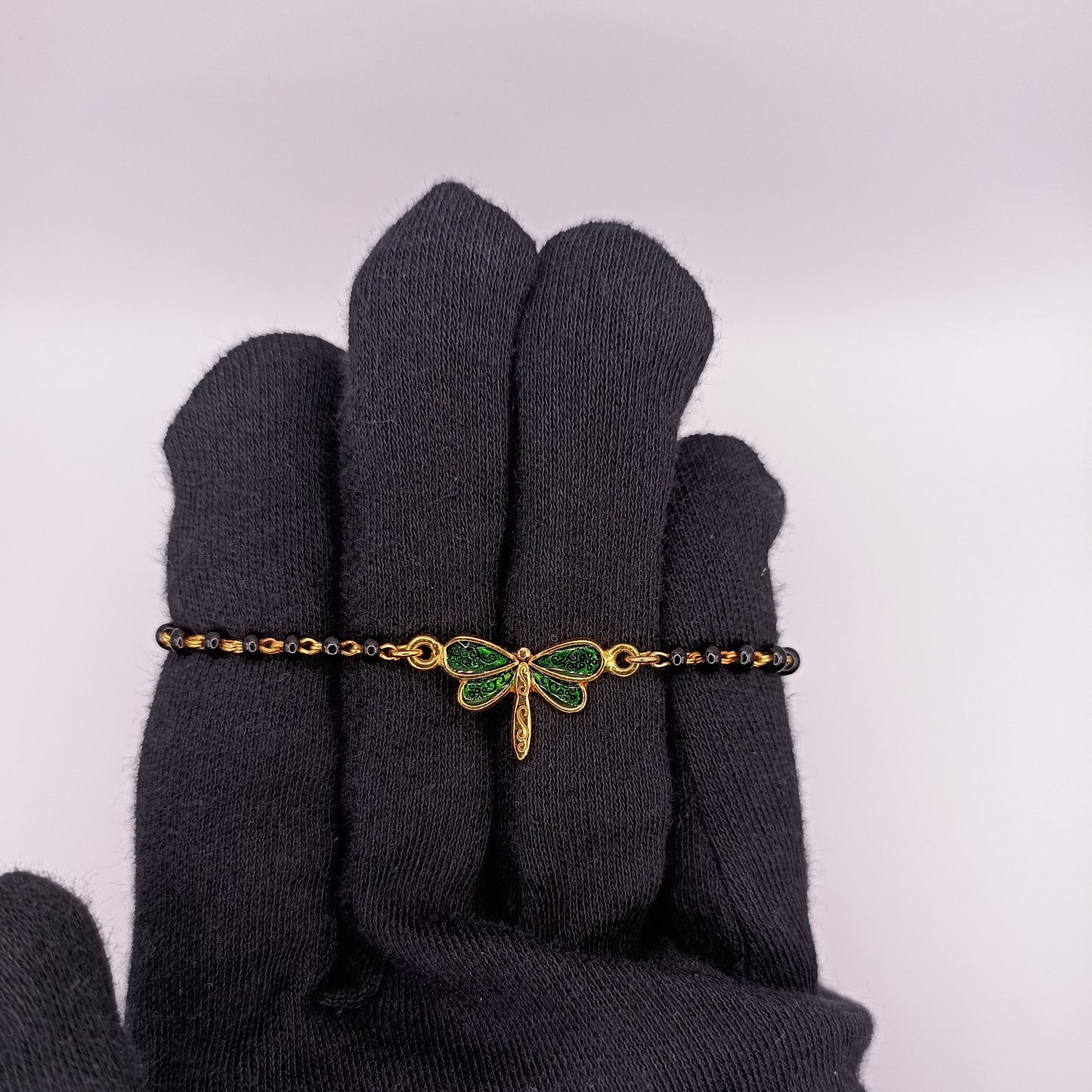 925 Silver Butterfly Kids Nazariya Bracelet