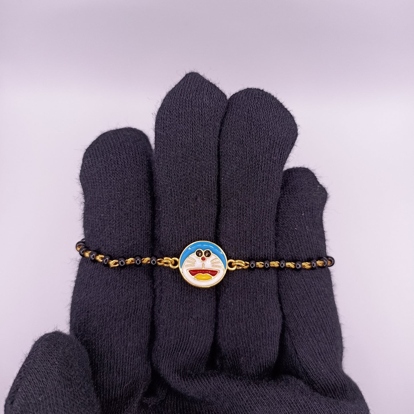 925 Silver Doraemon Nazariya Bracelet