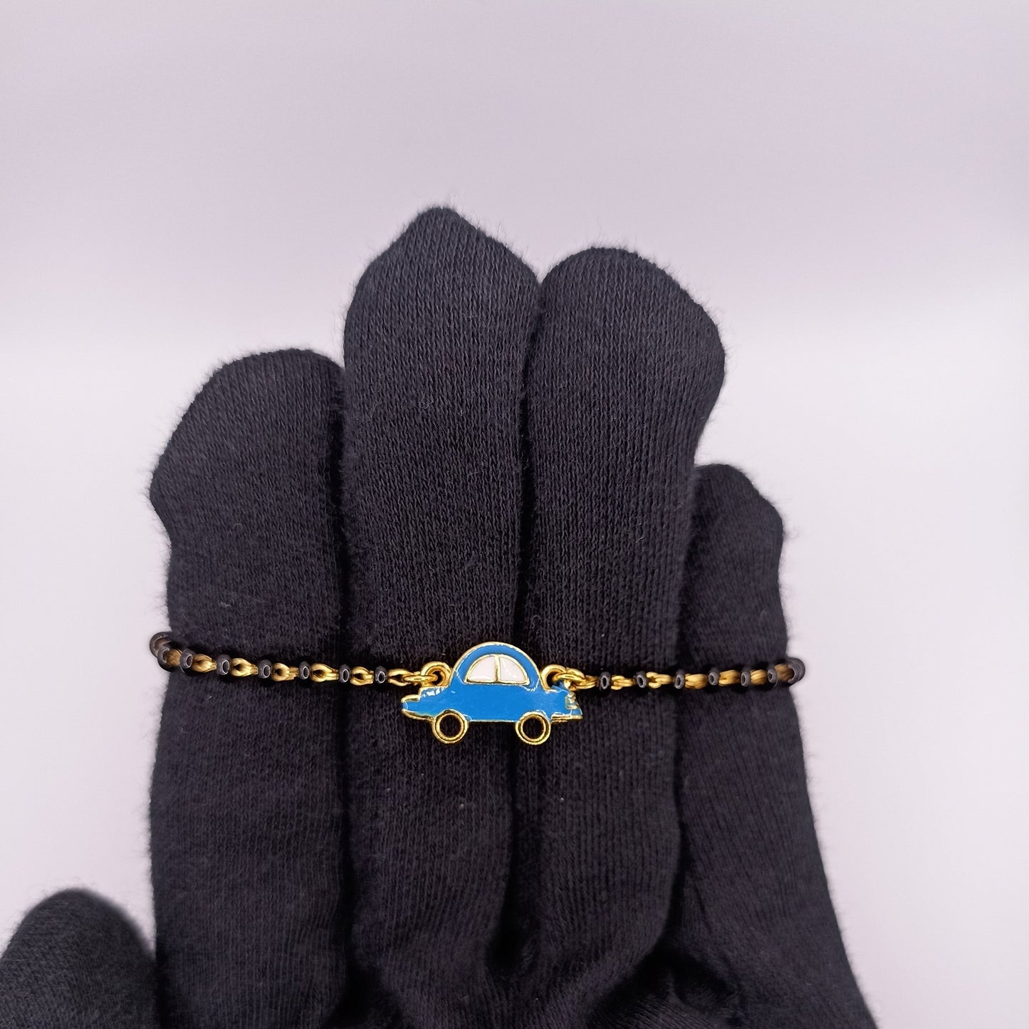 925 Silver Blue Car Baby Nazariya Bracelet