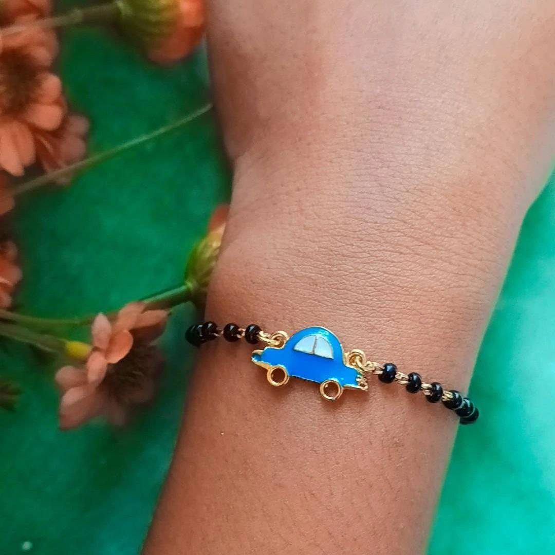 925 Silver Blue Car Baby Nazariya Bracelet