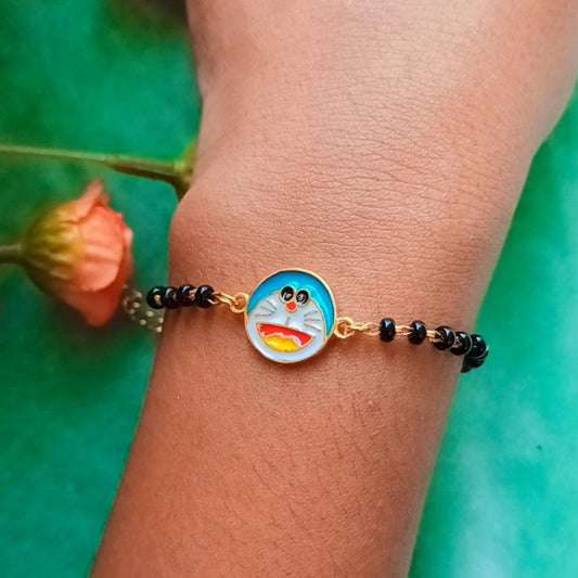 925 Silver Doraemon Nazariya Bracelet