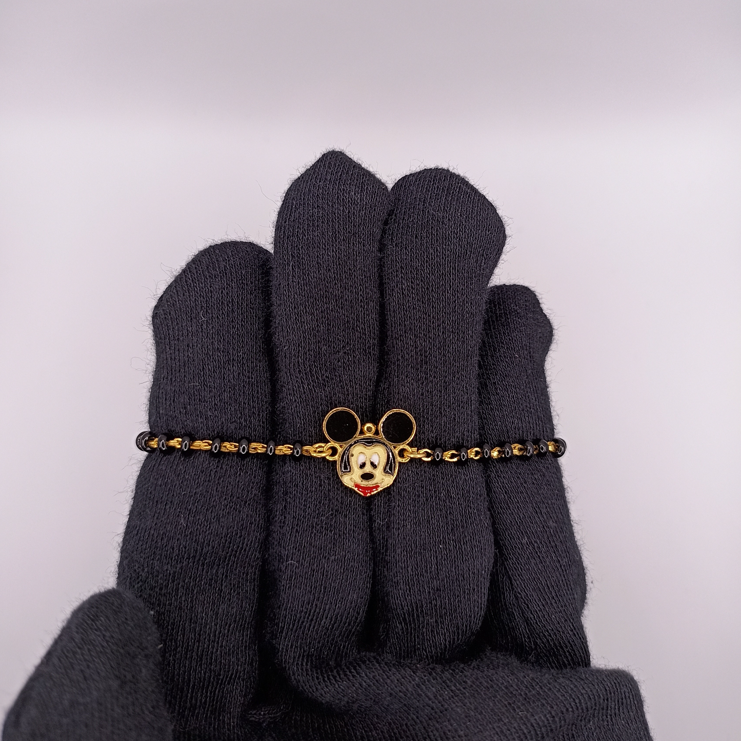 925 Silver Micky Mouse Nazariya Bracelet