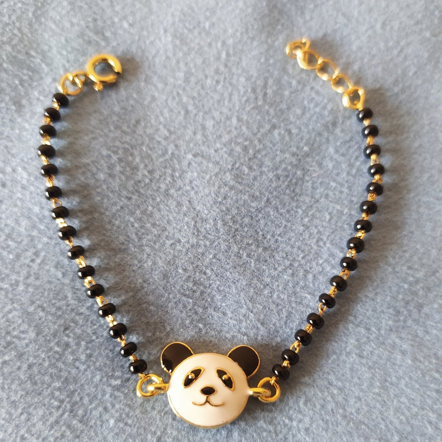 925 Silver Panda Kids Nazariya Bracelet