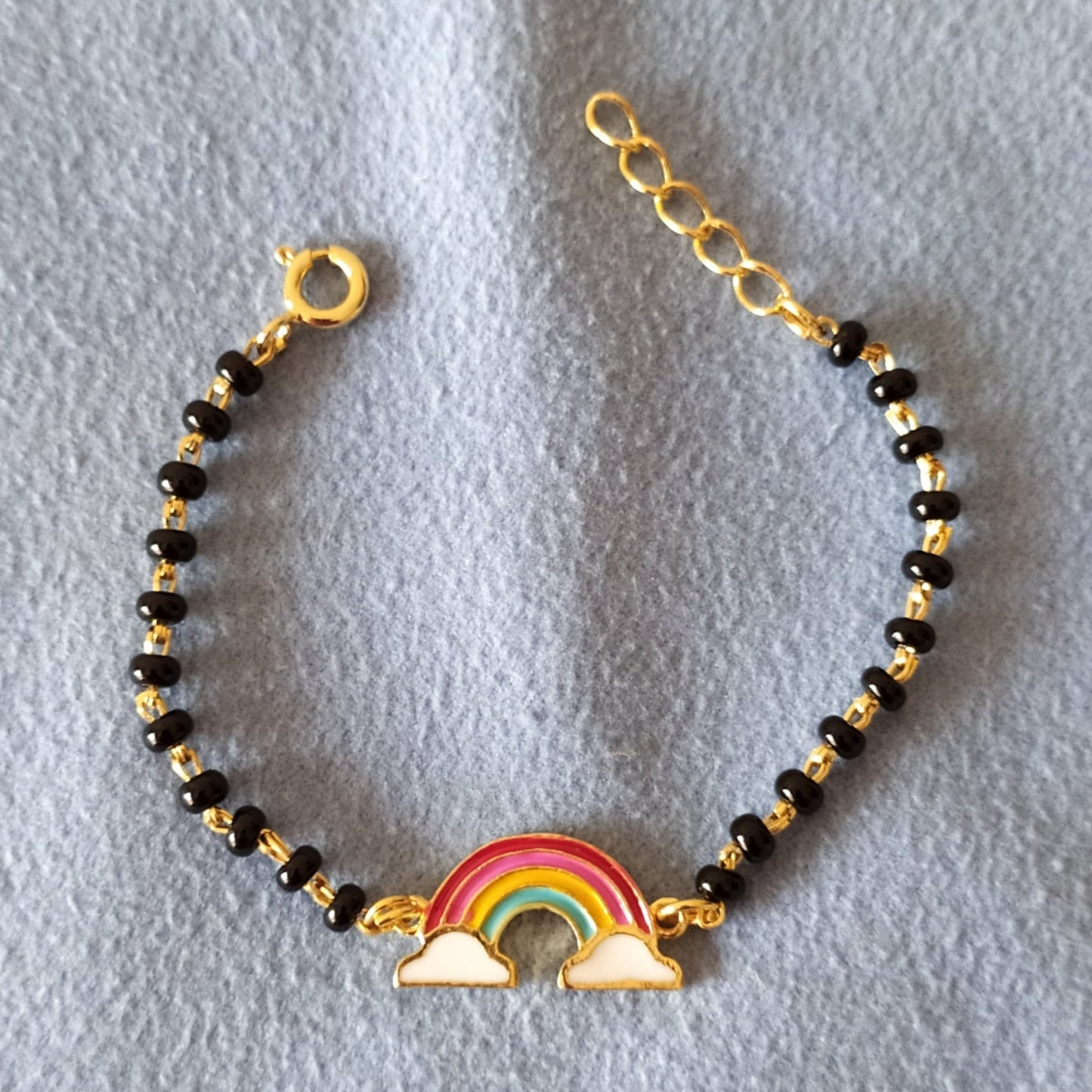 925 Silver Rainbow Baby Nazariya Bracelet