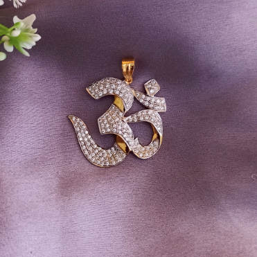 925 Silver Om Pendant