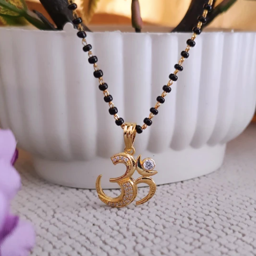 925 Silver Om Mangalsutra