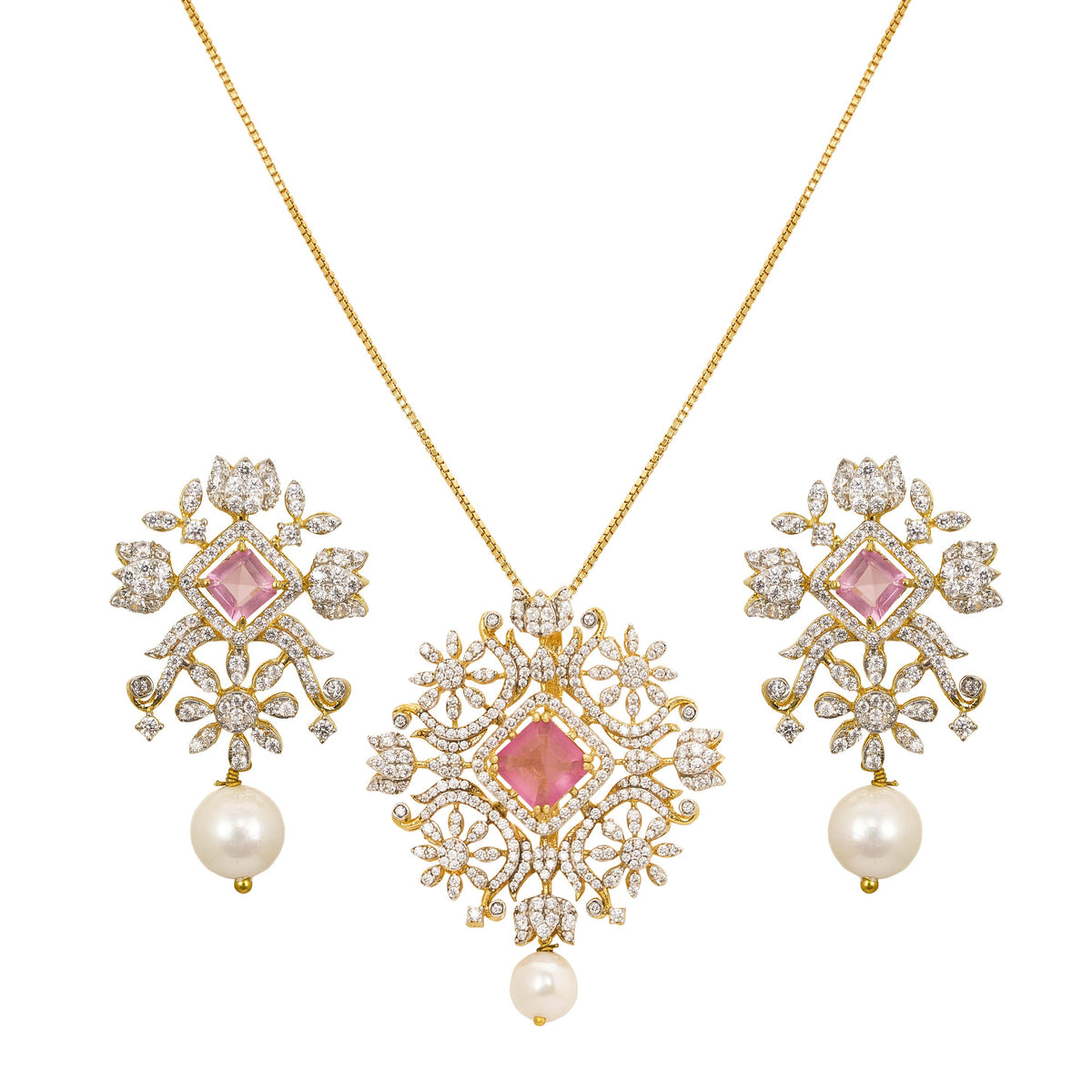 925 Silver Marilyn Pendant Set – Sica Jewellery