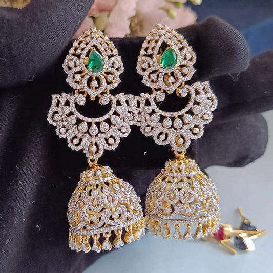 925 Silver 3-way Jhumki Earrings