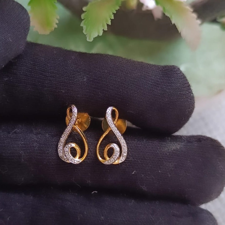 925 Silver Twist Earrings