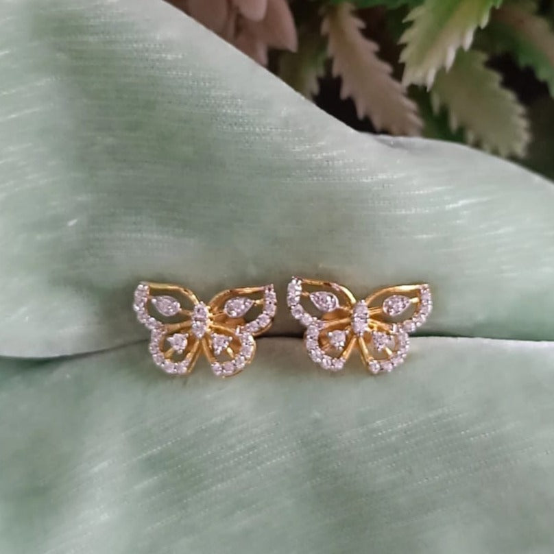 925 Silver Butterfly Earrings