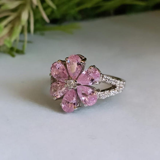 925 Silver Blossom Ring