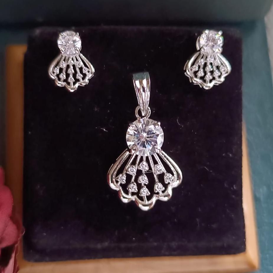 925 Silver Pendant Set