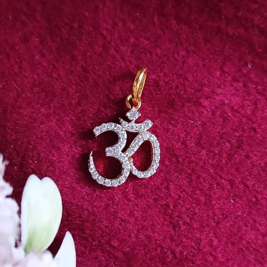 925 Silver Om Pendant